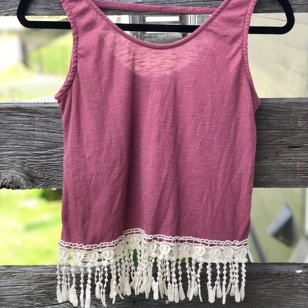 Pink tank top💕
